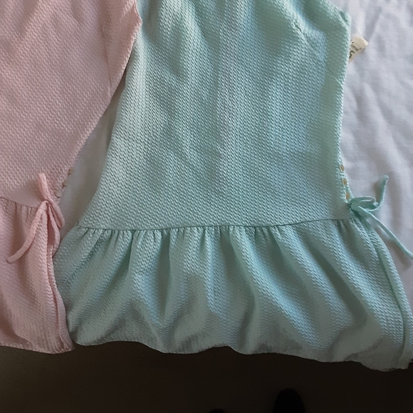 2 Dresses with a drop waist and zipper on the back. - Picture 2 of 8